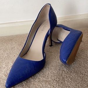 Aldo Hot Blue Pumps